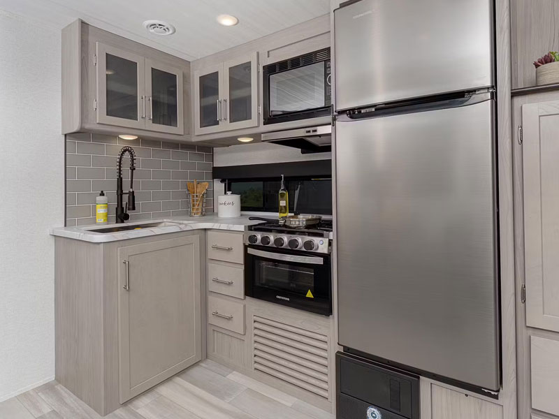 New 2024 Keystone RV Springdale functional kitchen configuration